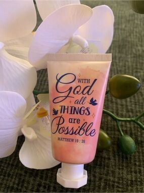 Hand & Foot Cream Tube — Pink Inspirational Design